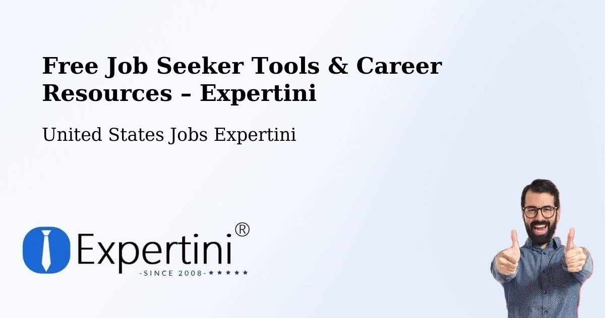 Free Job Seeker Tools & Career Resources – Dakota Dunes - Dakota Dunes, United States Jobs Expertini